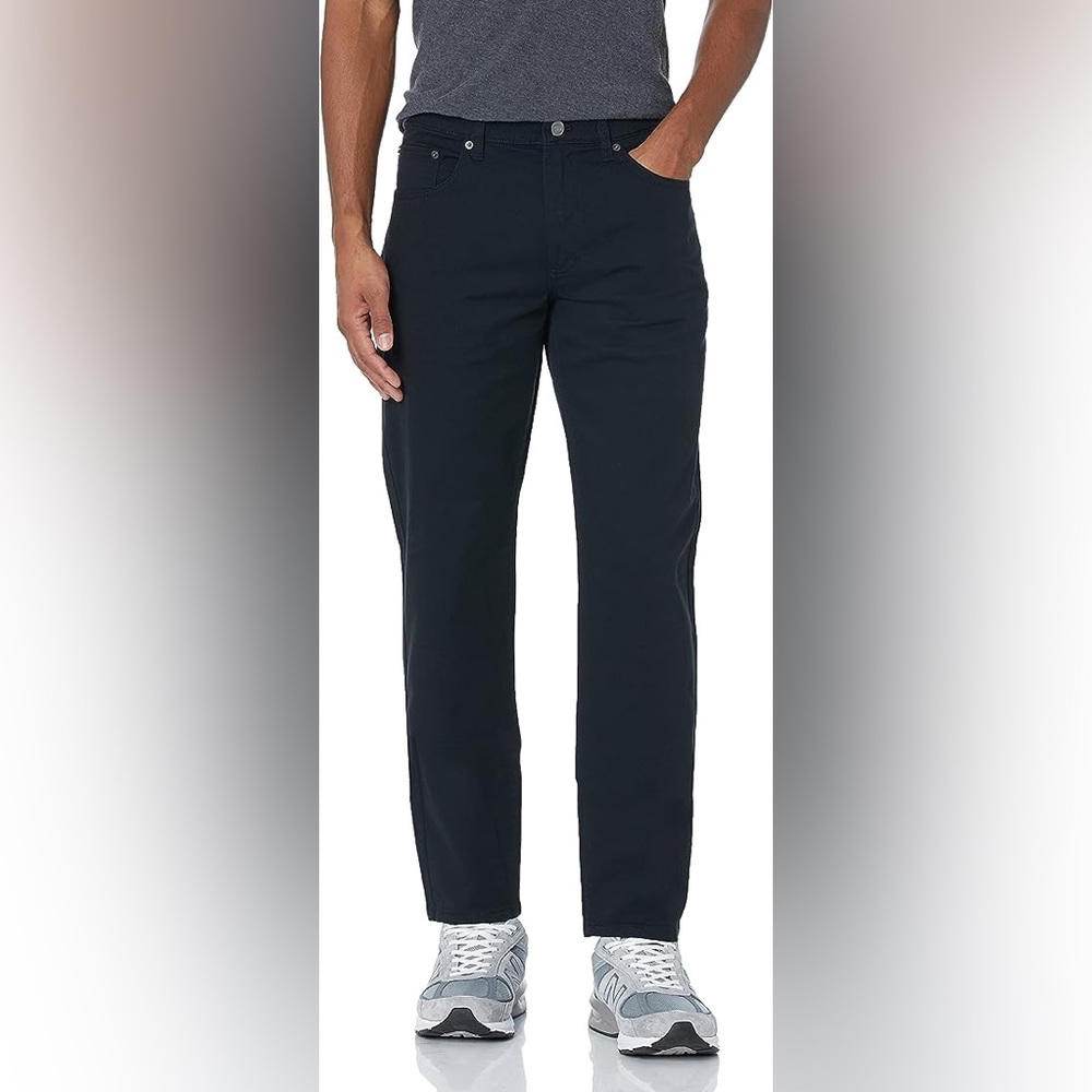 Amazon Essentials Men's Straight-Fit 5-Pocket Stretch Twill Pant